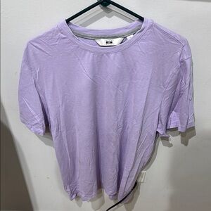 Joseph Abboud Purple Short Sleeve T-Shirt